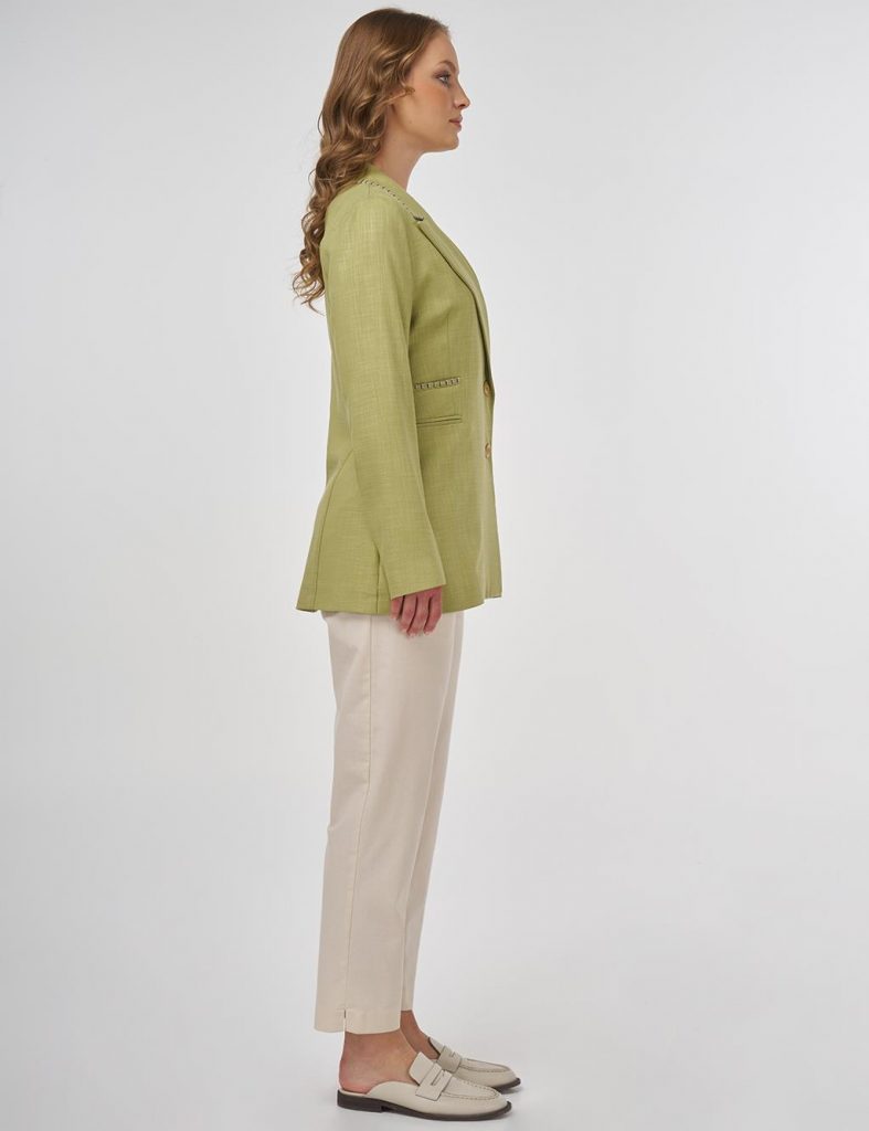 KAYRA Punto Dikişli Viskon Blazer Ceket  13095