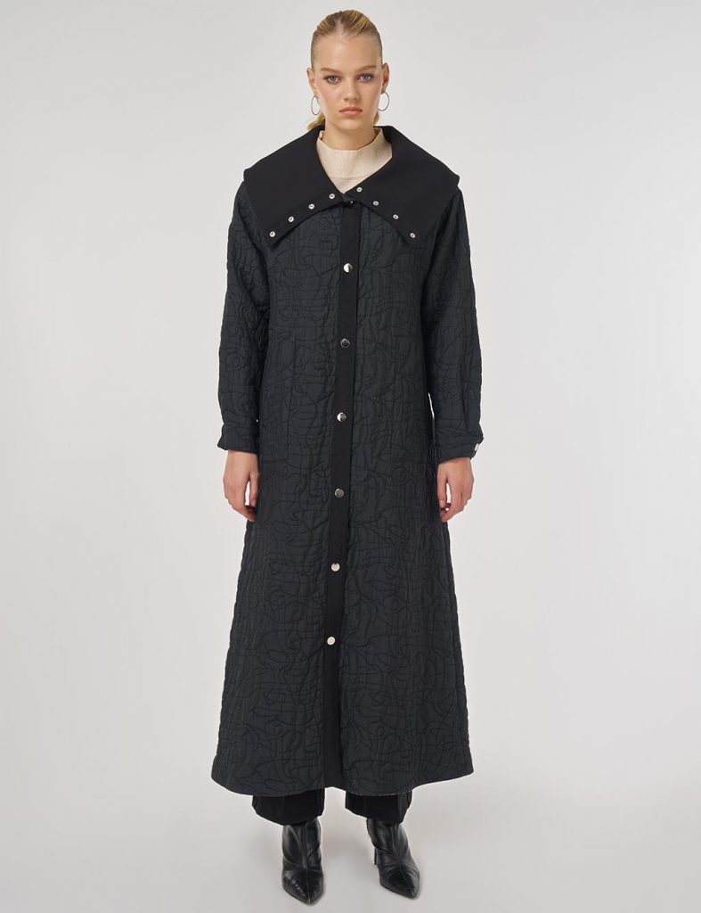 KAYRA Geniş Yaka Pardesü   25012