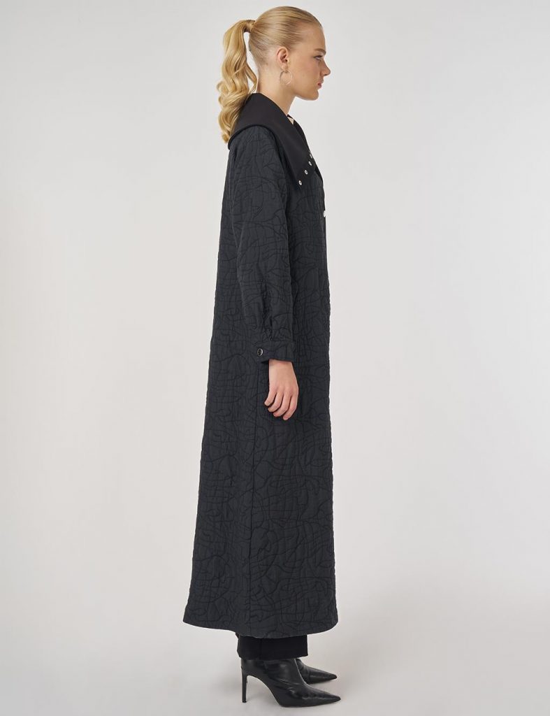 KAYRA Geniş Yaka Pardesü   25012