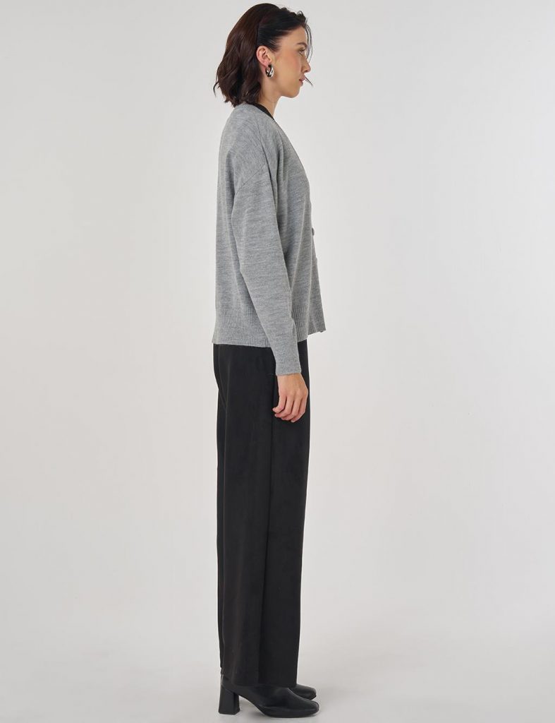 KAYRA İşleme Detaylı Triko Hırka TRK66