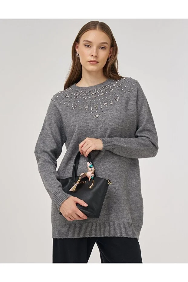 KAYRA TUNİK TRK182 - GRİ