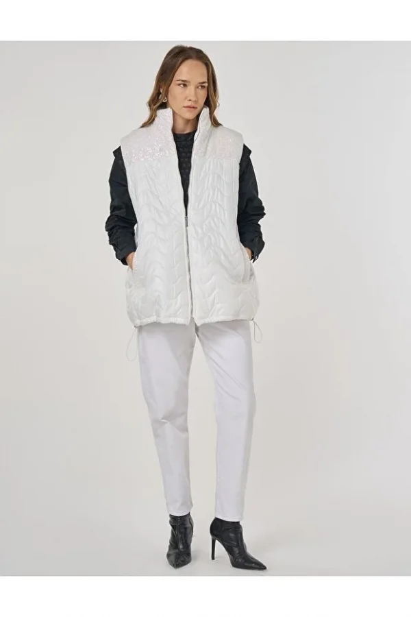 KAYRA Payet Detaylı Şişme Yelek  20017