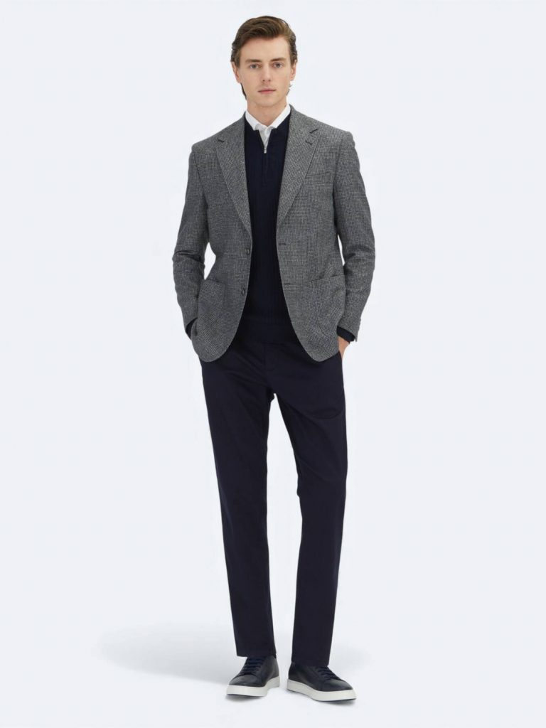 KİP Modern Fit Yün Karışımlı Ceket 2881 - GRİ