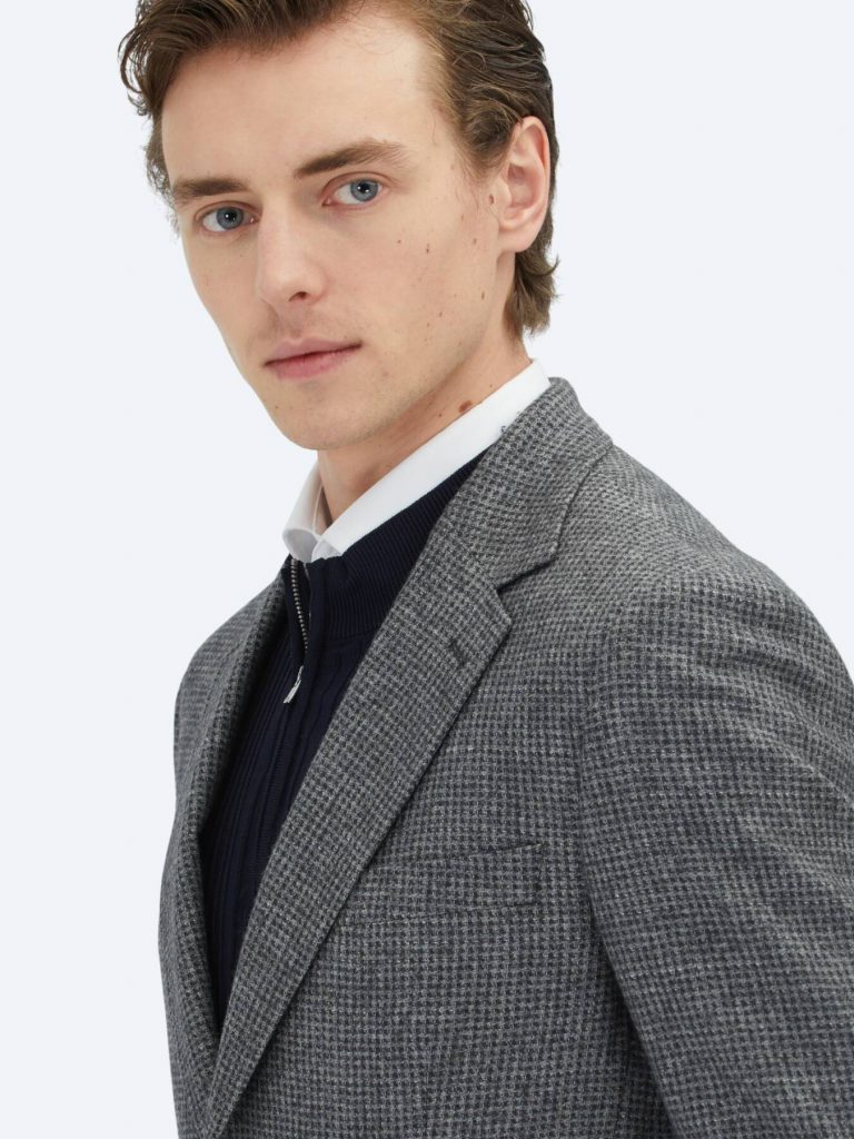 KİP Modern Fit Yün Karışımlı Ceket 2881 - GRİ