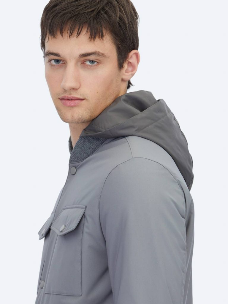 KİP Regular Fit Micro Jel Elyaflı Spor Ceket 226 - GRİ