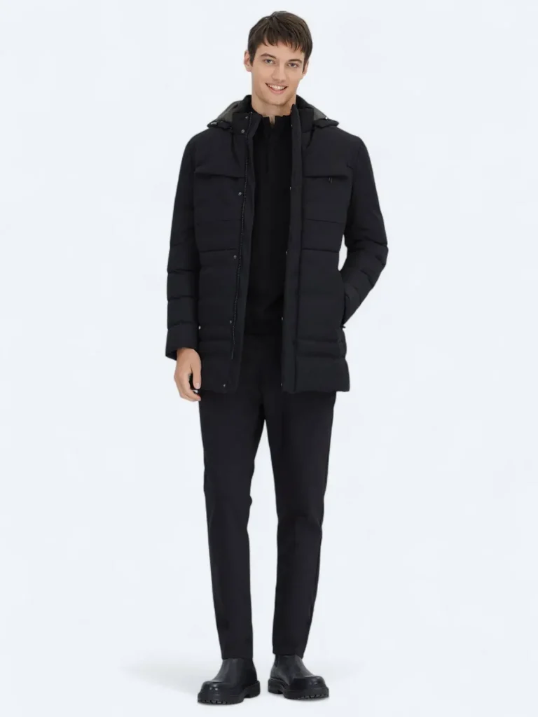 KİP  Kapüşonlu Casual Dokuma Kaban 327