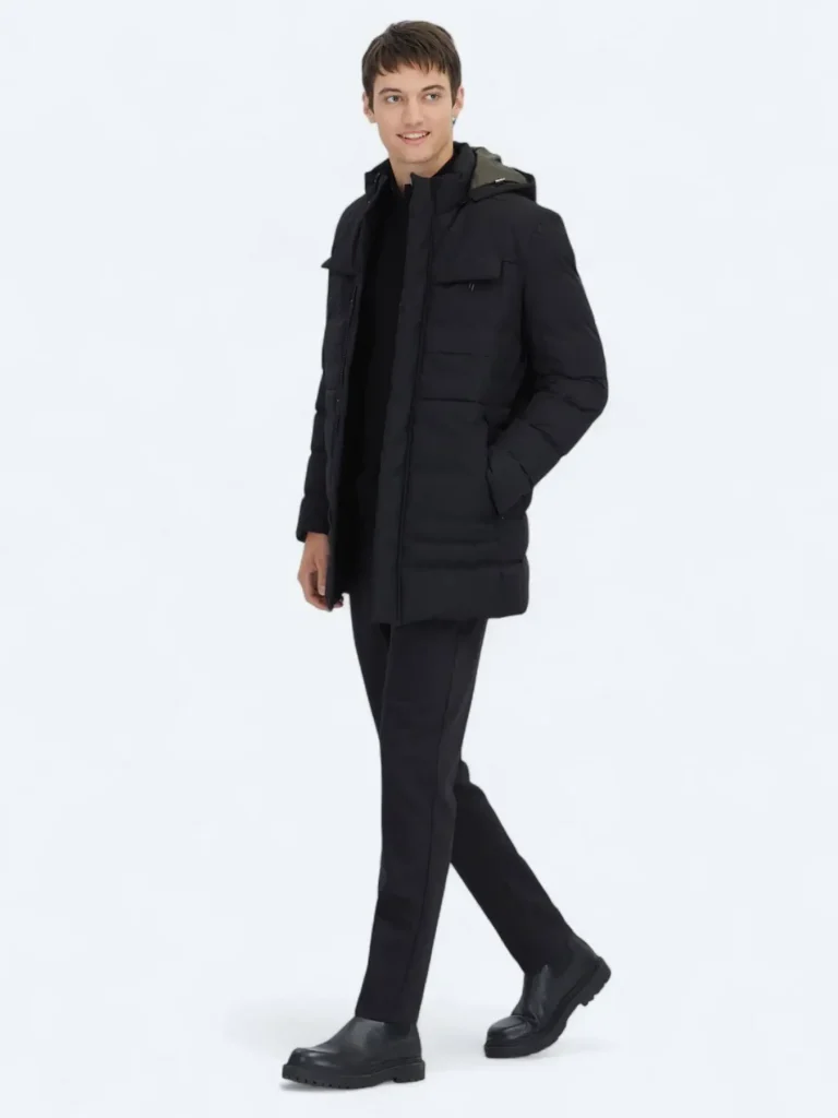 KİP  Kapüşonlu Casual Dokuma Kaban 327