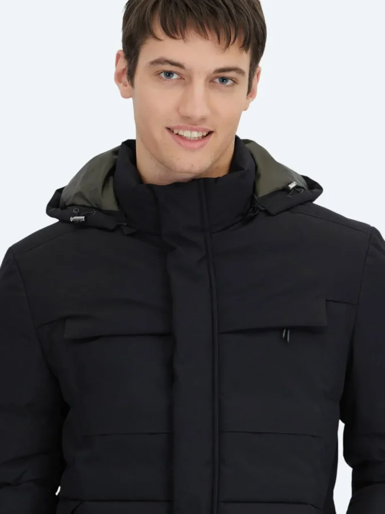 KİP  Kapüşonlu Casual Dokuma Kaban 327