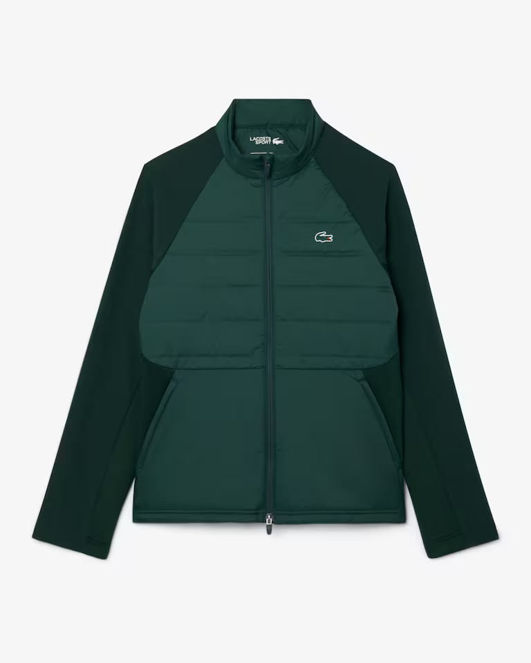 Lacoste Erkek Yüksek Yakalı Kapitone mont BH2638 - YEŞİL