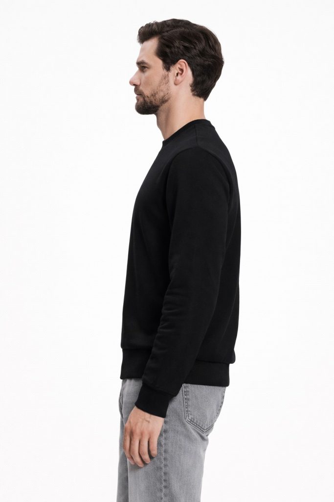 Lacoste Normal Kesim Sweat SH9608 - Siyah