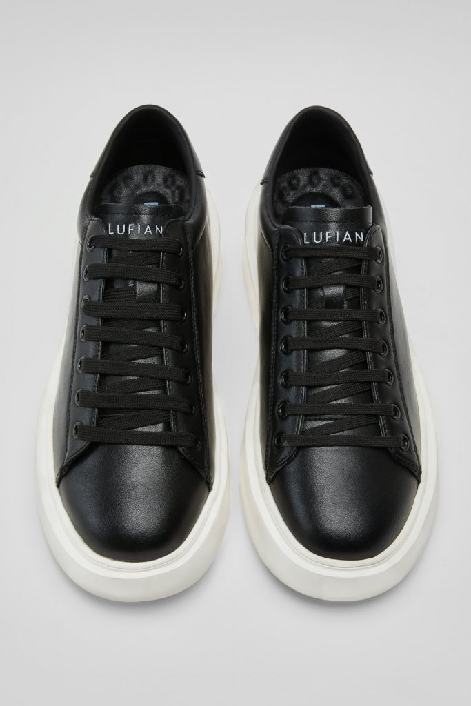LUFİAN Gage Erkek Deri Sneaker Ayakkabı 112230221 - Siyah