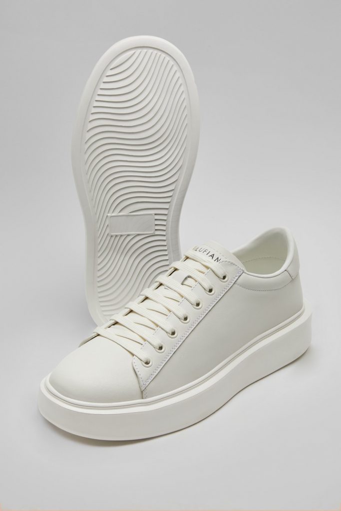 LUFİAN Gage Erkek Deri Sneaker Ayakkabı 112230221 - Beyaz