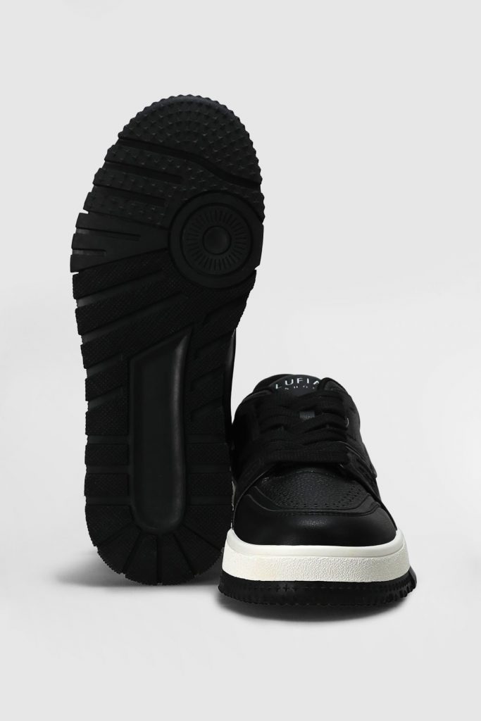 LUFİAN Albert Erkek Deri Sneaker Ayakkabı 112230250 - Siyah