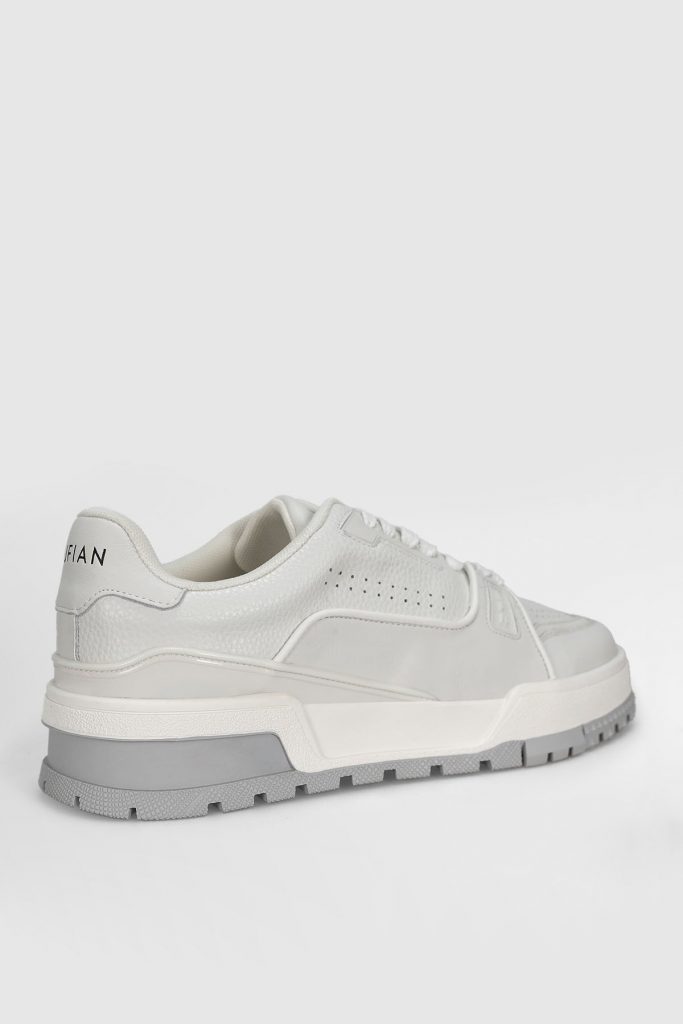 LUFİAN Albert Erkek Deri Sneaker Ayakkabı 112230250 - Beyaz