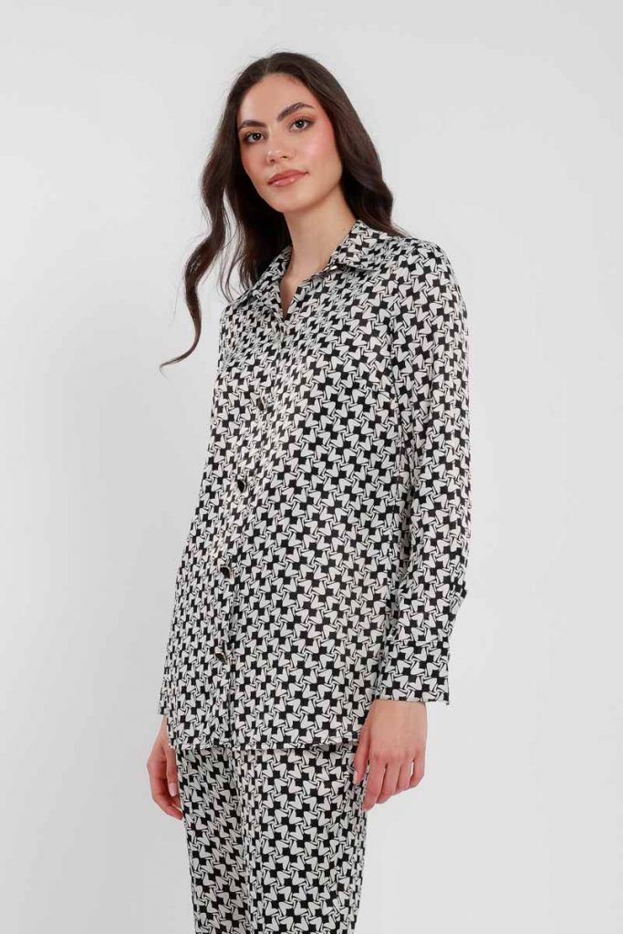 MASCARA Emprime Siyah Gömlek 2135 - Siyah