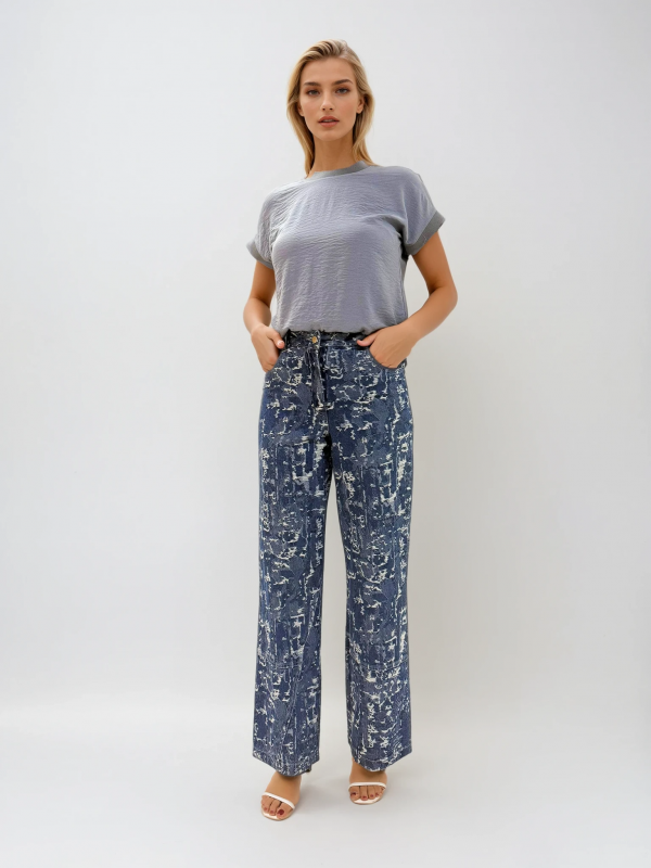 MASCARA Püsküllü Bol Paça Jean 3116