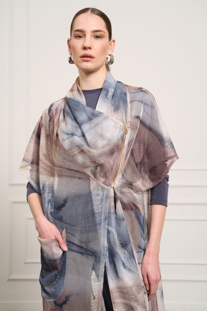 MASCARA Transparan Yelek 1123 - BEJ