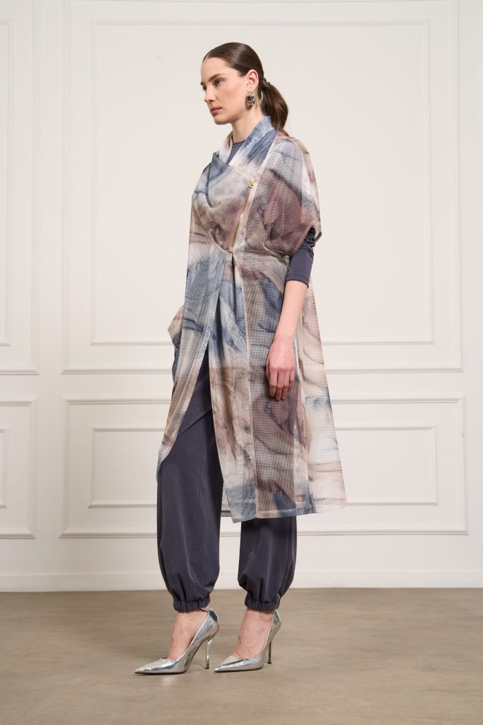 MASCARA Transparan Yelek 1123 - BEJ