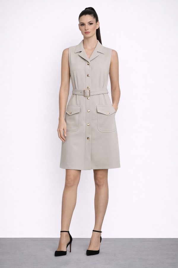 MEZZURA Kemerli Elbise 1062