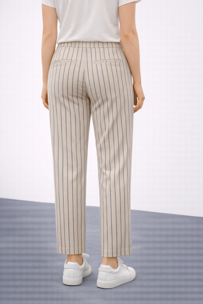 MEZZURA Çizgili Pantolon 1266