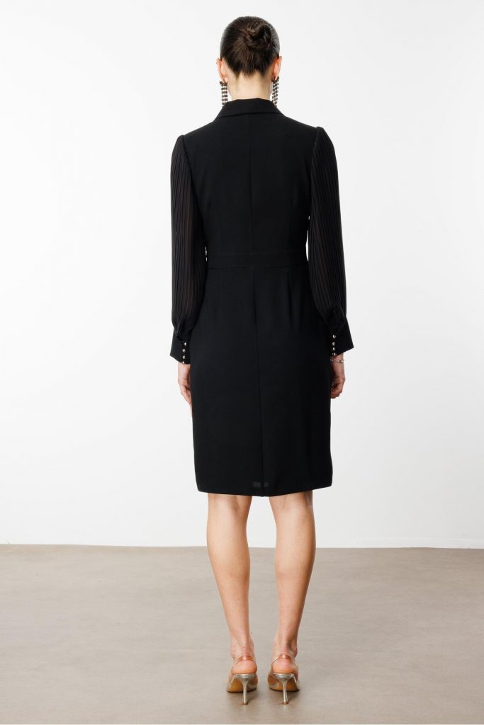 MODAİLGİ Elbise 6617 - Siyah