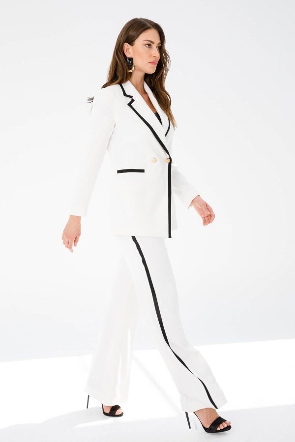 MODAİLGİ  Enkürüsteli Bol Paça Pantolon  4076