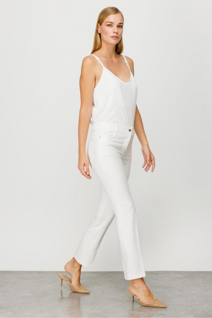 MODAİLGİ  Beş Cep İspanyol Paça Pantolon  4511