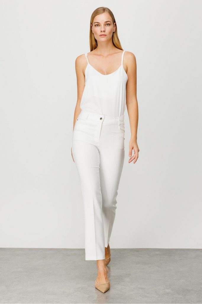 MODAİLGİ  Beş Cep İspanyol Paça Pantolon  4511