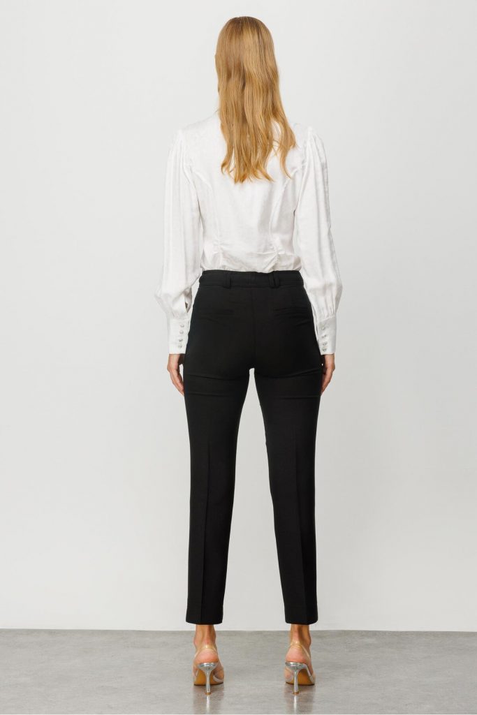 MODAİLGİ  Beş Cep İspanyol Paça Pantolon  4511 - Siyah