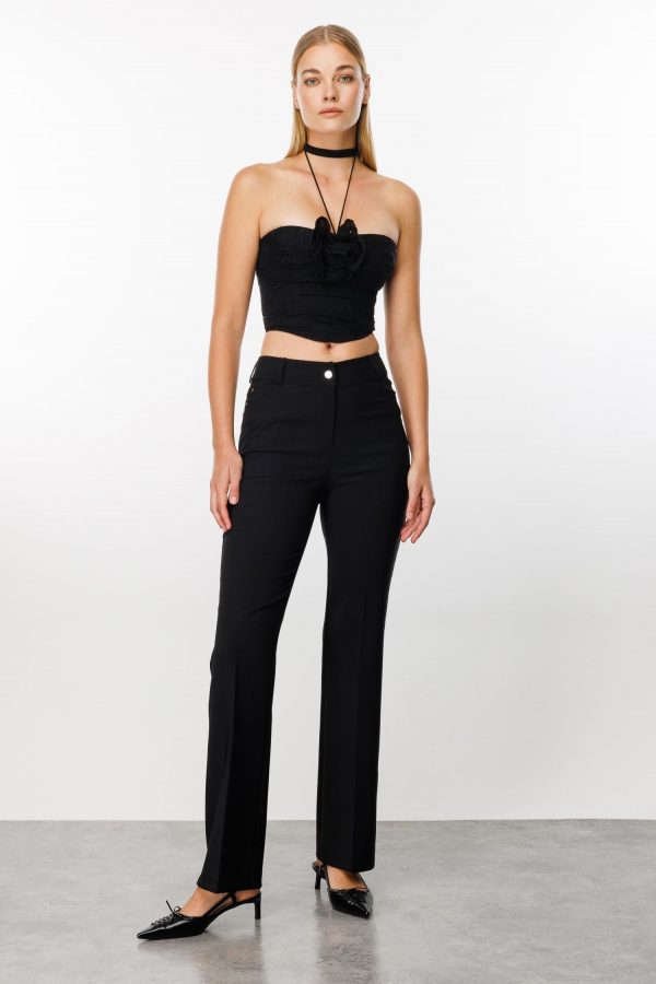 MODAİLGİ Beş Cep İspanyol Paça Pantolon  4517