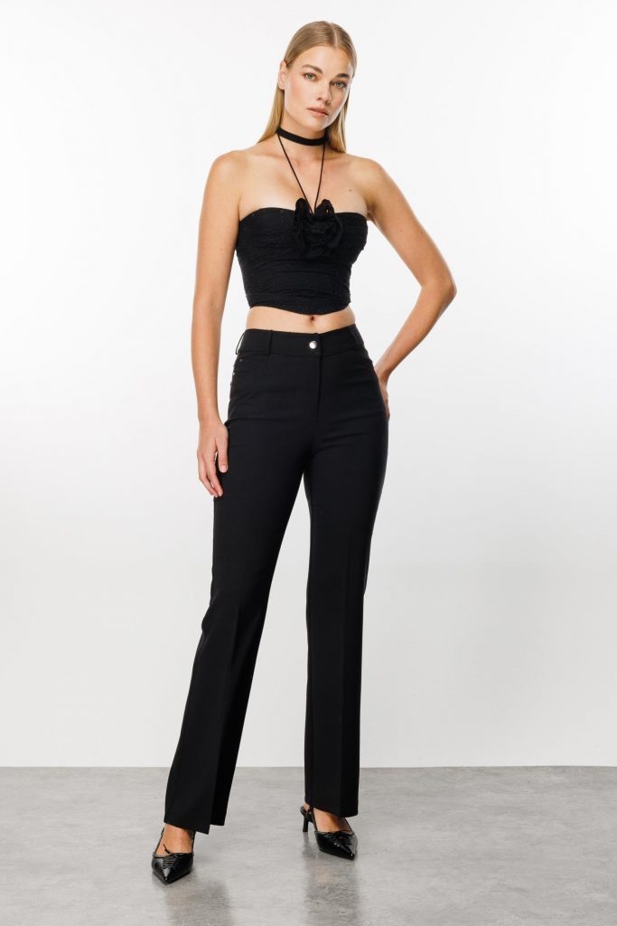 MODAİLGİ Beş Cep İspanyol Paça Pantolon  4517