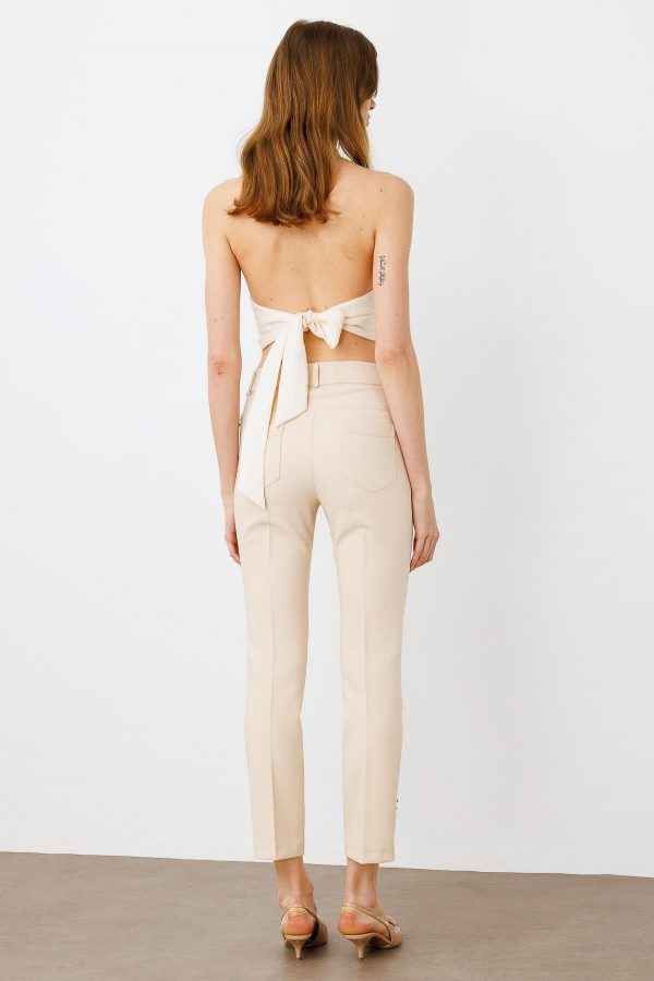 MODAİLGİ Rivet Taşlı Dar Paça Pantolon  4519