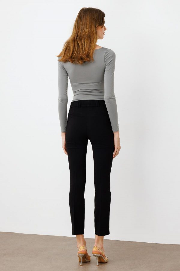 MODAİLGİ Köşe Cep Dar Paça Pantolon 4520