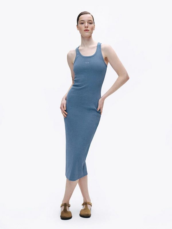 NOCTURNE Baskı Detaylı Maxi Elbise 2539