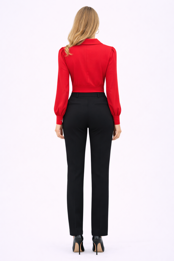 ON TRİKO Önü Düğme Detaylı Bluz 32330