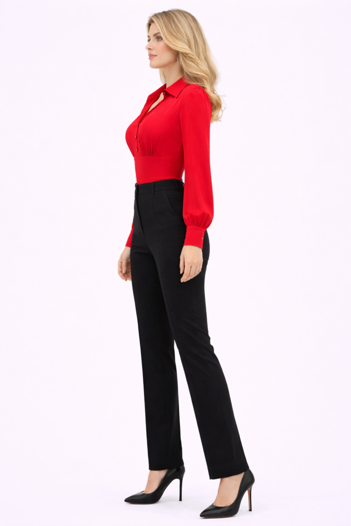 ON TRİKO Önü Düğme Detaylı Bluz 32330