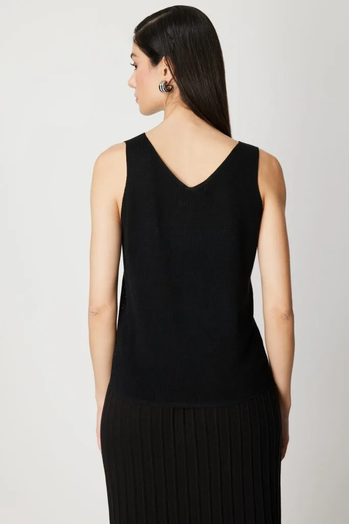 ON TRİKO Taşlı V Yaka Triko Bluz 60437