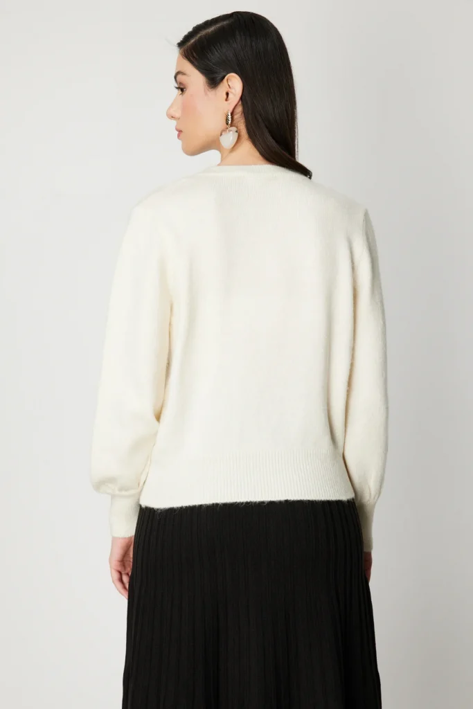 ON TRİKO İnci Düğmeli Triko Hırka 63922 - EKRU