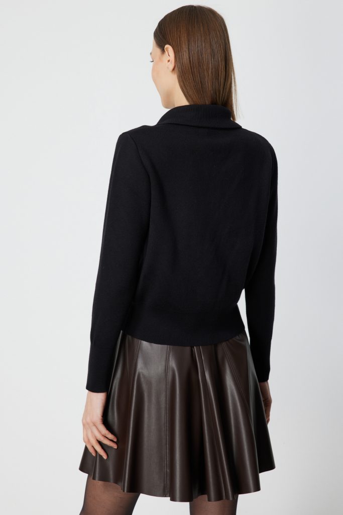 ON TRİKO Cep Detaylı Fermuarlı Triko Hırka 69904