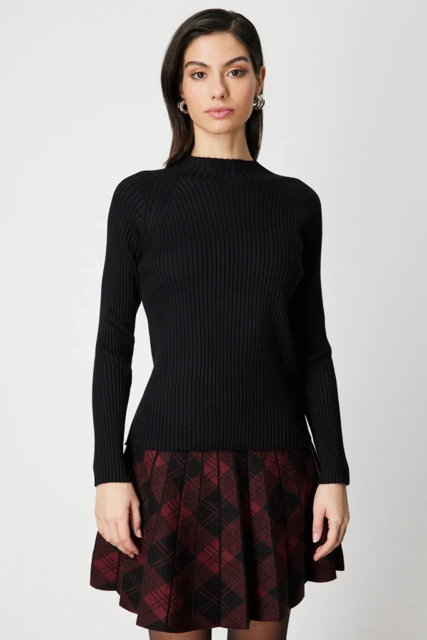 ON TRİKO Dik Yaka Fitilli Triko Kazak 60357