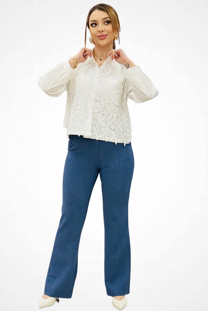 ON TRİKO Beli Kemerli Pantolon 54145