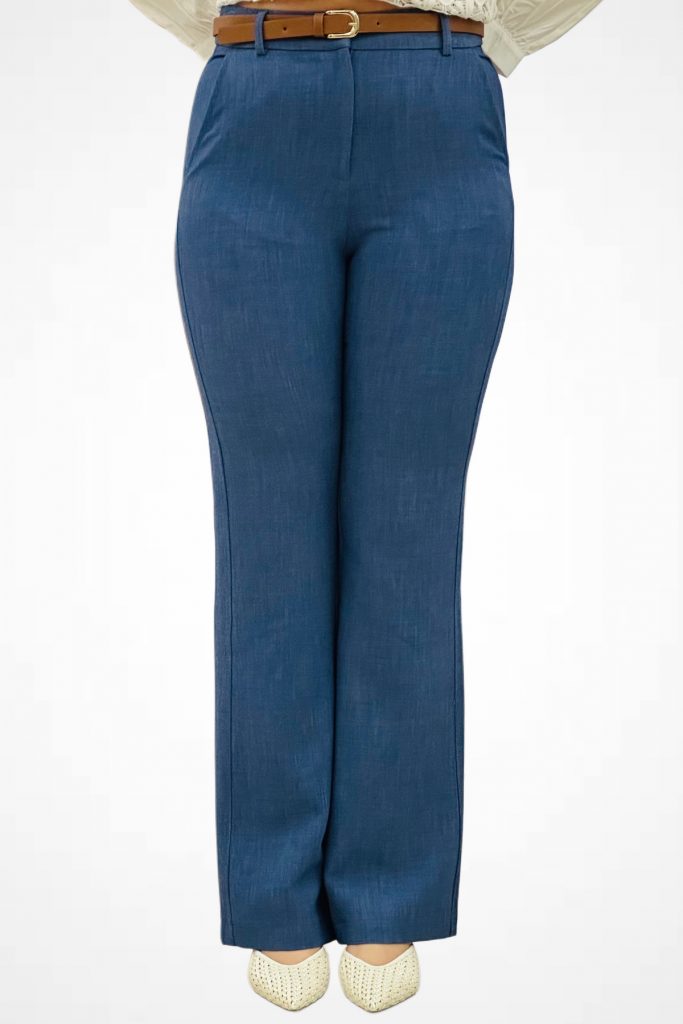 ON TRİKO Beli Kemerli Pantolon 54145