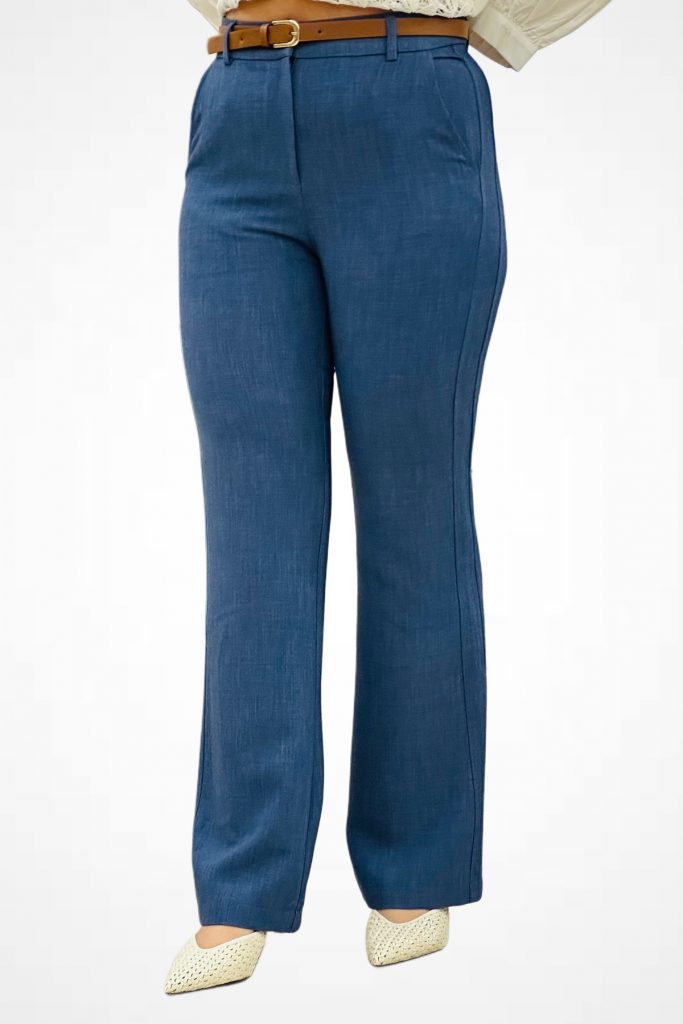 ON TRİKO Beli Kemerli Pantolon 54145