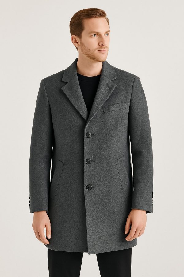 PALMONTE Mono Kaşe Kaban 4285