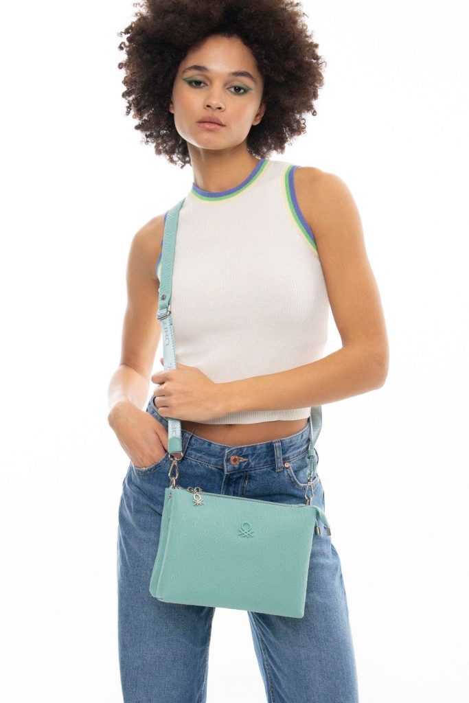 Benetton Kadın Çanta 1044 - SU YEŞİLİ