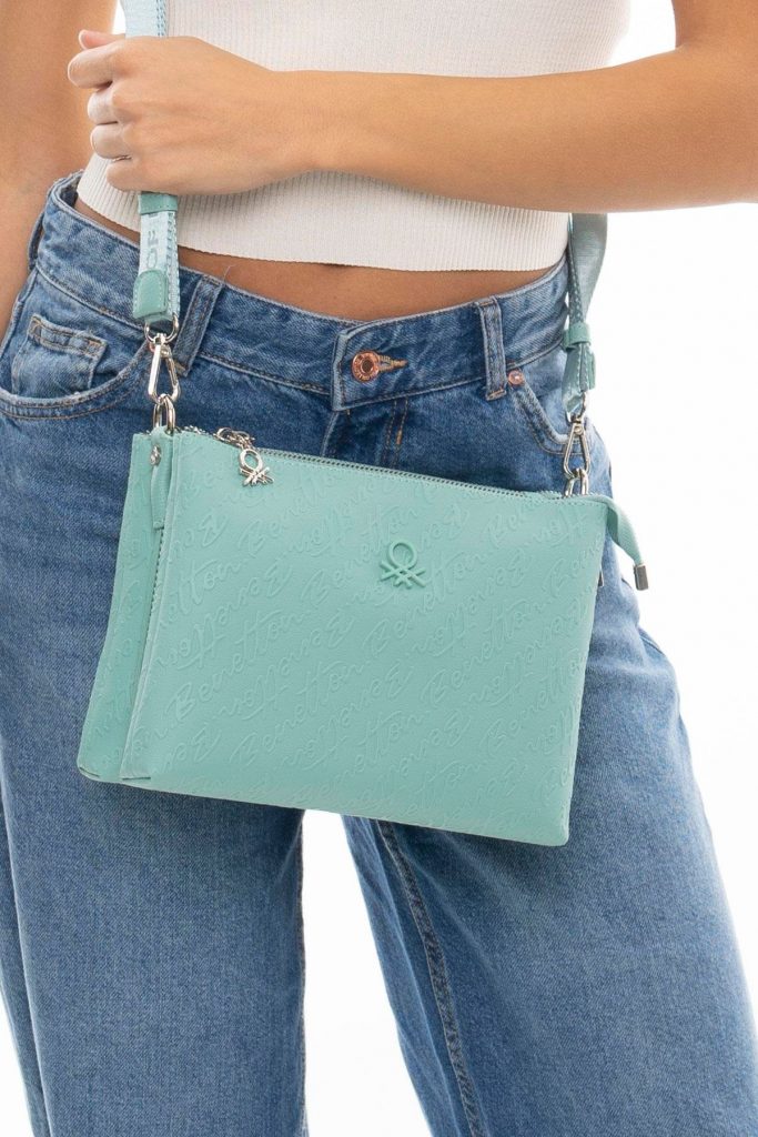 Benetton Kadın Çanta 1044 - SU YEŞİLİ