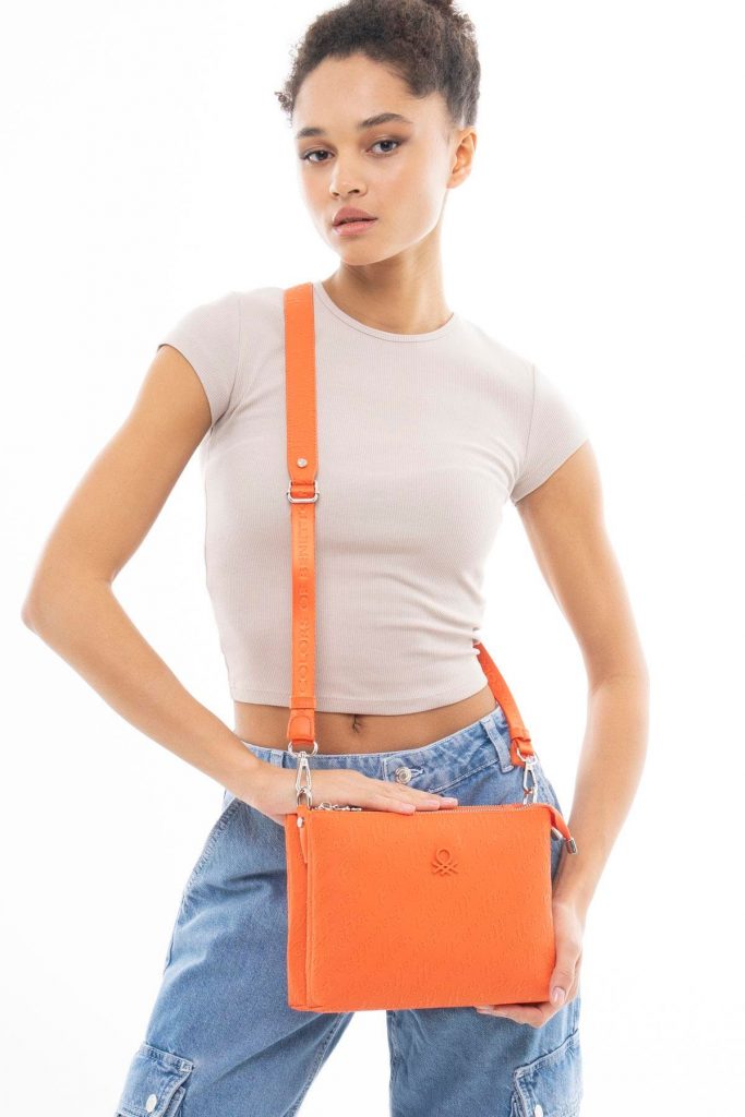 Benetton Kadın Çanta 1044 - turuncu