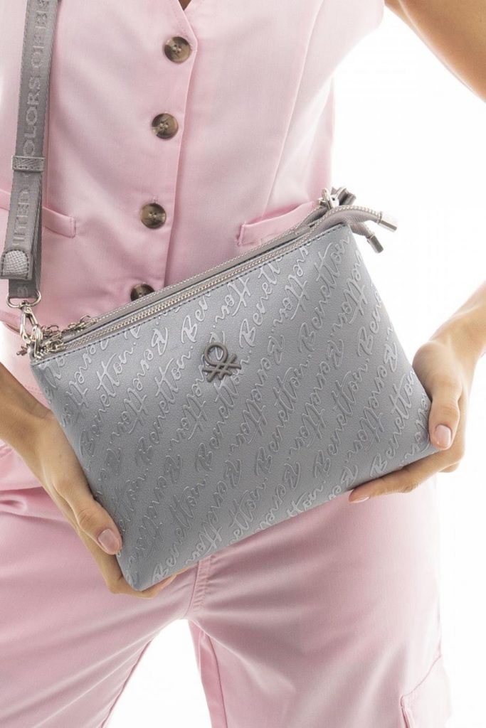 Benetton Kadın Çanta 1044 - PLATİN