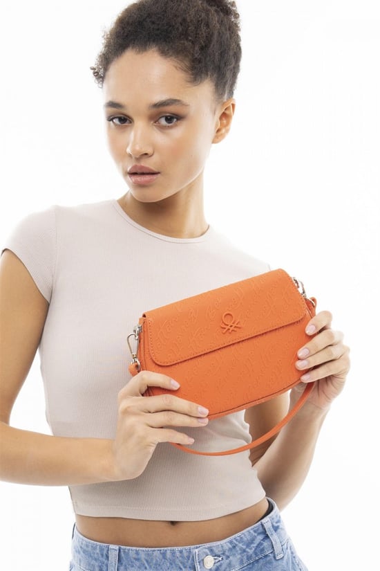 Benetton Kadın Çanta 1076 - turuncu