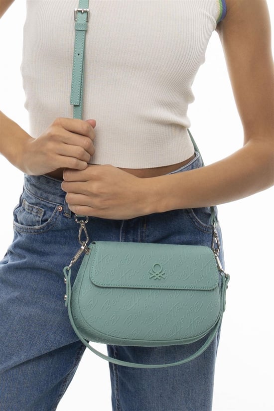 Benetton Kadın Çanta 1076 - SU YEŞİLİ